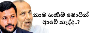 තාම හකීම් ෂොපින් ආවේ නැද්ද..?