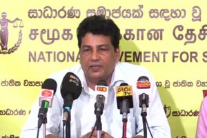 වසංගතයට මුහුණ දීම වෙනුවට ආණ්ඩුව තම විචාරකයින් නිශ්ශබ්ද කිරීමට උත්සාහ කරමින් සිටී - සාධාරණ සමාජයක් සඳහා වන ජාතික ව්‍යාපාරය