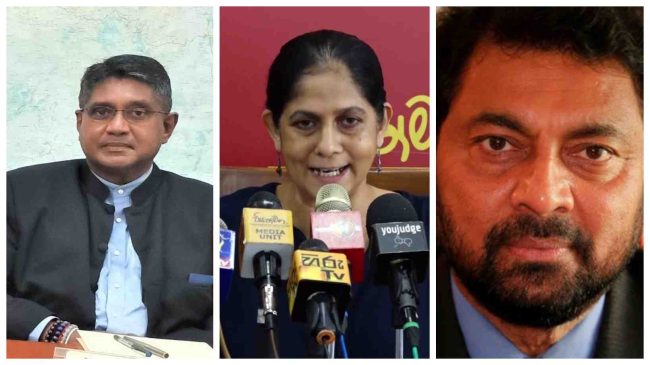 ජනාධිපතිවරයා විසින් ආණ්ඩුකාරවරු තිදෙනෙකු ඉවත්කරයි