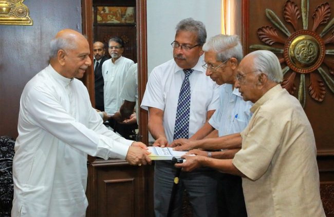 උතුරු නැගෙනහිර පුරාවිද්‍යා ස්ථාන විනාශ කිරීම පිළිබඳ වාර්තාවේ කෙටුම්පත අග්‍රාමාත්‍යවරයා වෙත