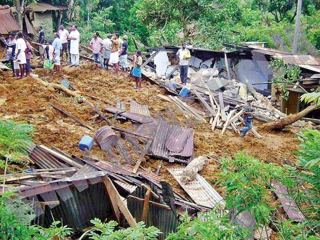 ආපදාවලින් මියගිය අයෙකු වෙනුවෙන් රුපියල් 2,50,000ක්