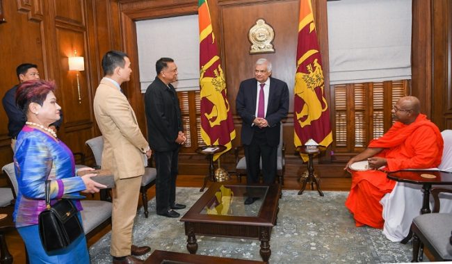 තායිලන්ත බෞද්ධ කණ්ඩායමකගෙන් ඩොලර් 50,000ක මූල්‍ය පරිත්‍යාගයක්