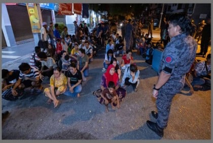 මැලේසියාවේ ඳී වීසා නොමැතිව සිටි ශ්‍රී ලාංකිකයින් ඇතුළු 158ක් අත්අඩංගුවට