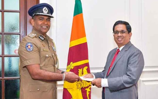 වැඩබලන පොලිස්පතිවරයා ලෙස ජ්‍යේෂ්ඨ නියෝජ්‍ය පොලිස්පති ප්‍රියන්ත වීරසූරිය