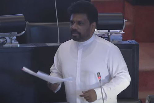 ජනාධිපතිට ජනාධිපති වැටුපට අමතරව මන්ත්‍රීවරයාගේ විශ්‍රාම වැටුපත් හම්බෙනවා - ජනපති අනුර