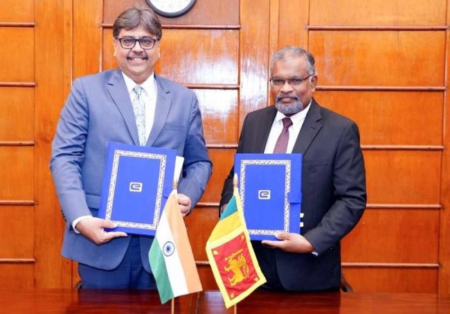 රජය සහ ඉන්දියාවේ එක්සිම් බැංකුව ණය ප්රතිව්යුහගතකරණ එකඟතාවකට