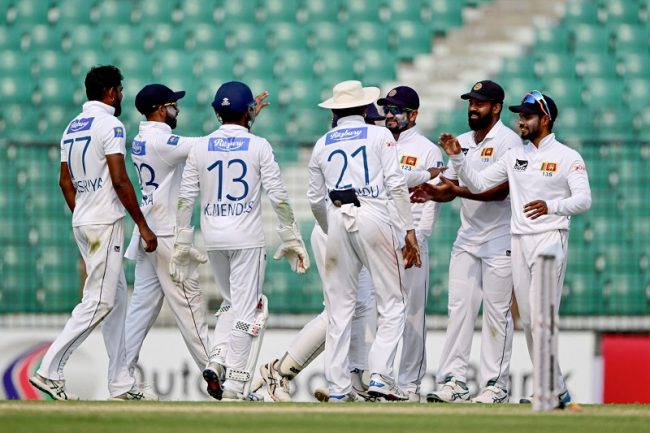 බංග්ලාදේශයට එරෙහි ශ්‍රී ලංකා ටෙස්ට් සංචිතය නම් කරයි