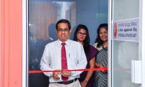 ජනාධිපති කාර්යාලයට අභ්‍යන්තර කටයුතු ඒකකයක්