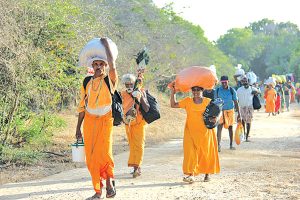 උතුරෙන් දකුණට එන පාද යාත්‍රාවට කුමන පිවිසුම විවෘත කරයි