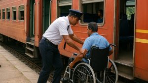 ජුනි 15 සිට විශේෂ අවශ්‍යතා සහිත පුද්ගලයින්ට දුම්රිය කාර්ය මණ්ඩලයේ සහාය