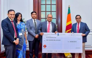 IOC සමාගමෙන් ජනාධිපති අරමුදලට රු.මි 100ක පරිත්‍යාගයක්