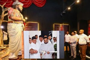 මහනුවර ඓතිහාසික ඇහැලේපොළ වලව්වේ ඉටි රූප කෞතුකාගාරය ජනතාවට විවෘතයි