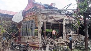 මියන්මාරයේ බෞද්ධ ආරාමයකට ගුවන් ප්‍රහාරයක්; 23ක් මරුට