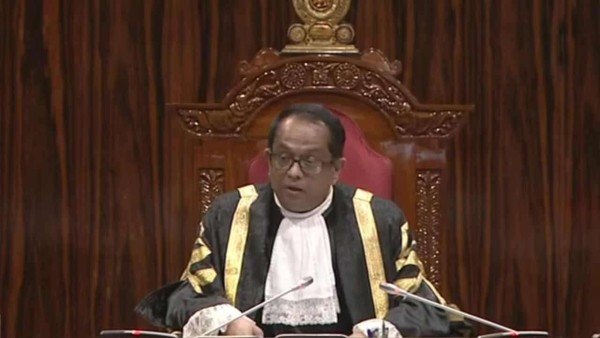 ජාතික විගණන (සංශෝධන)” පනත් කෙටුම්පත පිලිබඳ ශ්‍රේෂ්ඨාධිකරණ තීරණය කථානායකවරයාට