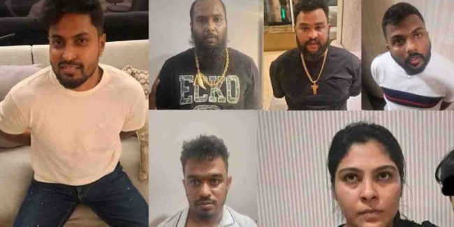 කෙහෙල්බද්දර පද්මේ ඇතුළු සෙසු පතාල සාමාජිකයින් 5 දෙනා CID අත්අඩංගුවට