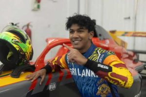 Formula 3 සඳහා සුදුසුකම් ලැබූ පළමු ශ්‍රී ලාංකිකයා යෙවාන් ඩේවිඩ්