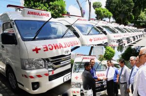 රජයේ රෝහල් 20කට අති නවීන ගිලන් රථ; එක් ගිලන් රථයක වටිනාකම රු.ලක්ෂ 257ක්