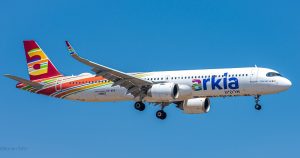 ටෙල්අවිව් සිට කටුනායකට ඊශ්‍රායලයේ Arkia Airlines ගුවන් ගමන්