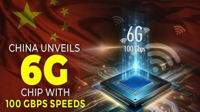 චීනය ලොව ප්‍රථම 6G චිපය එළිදක්වයි
