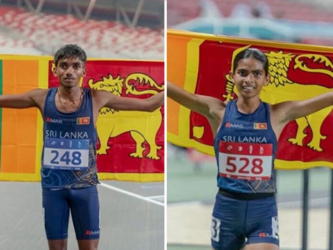ආසියානු යොවුන් ක්රීඩා උළෙල: ලංකාවට පදක්කම් 2ක්