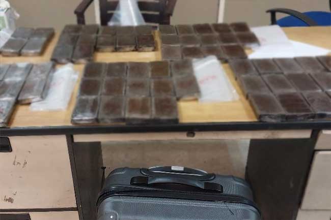 කෝටි 18කට අධික හෂීෂ් සමග කැනඩා ජාතිකයෙක් අත්අඩංගුවට