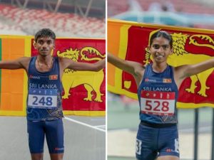 ආසියානු යොවුන් ක්‍රීඩා උළෙල: ලංකාවට පදක්කම් 2ක්