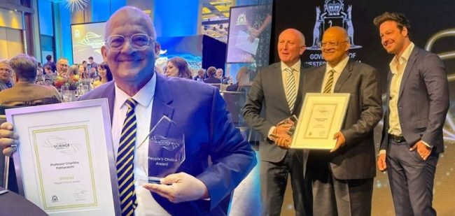 දකුණු ඕස්ට්‍රේලියාවේ ඉහළම ගෞරව සම්මානයට පාත්‍ර වූ ශ්‍රී ලාංකිකයා