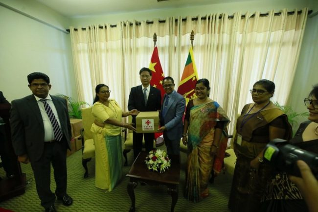 ශ්‍රී ලංකාවේ කාන්තාවන් සහ දරුවන් වෙනුවෙන් චීනයෙන් රු.මි43ක්