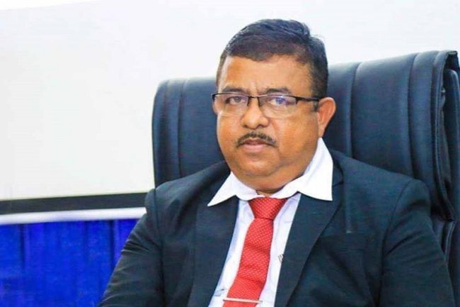 භූ විද්‍යා හා පතල් හිටපු සභාපතිට ඇප