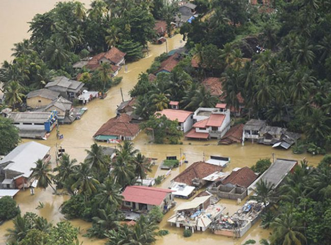 ආපදාවෙන් විනශ වු ගෙවල් ගණන 4,517ක් දක්වා ඉහළට