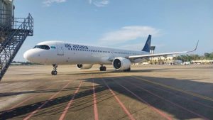 එයාර් අස්තානා කසකස්තානයේ සිට කටුනායක ගුවන් තොටුපොළට