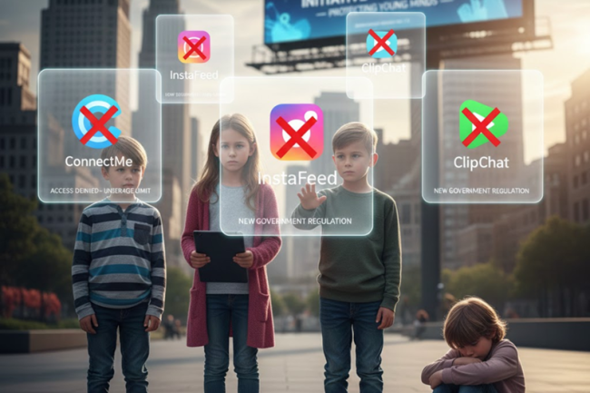 ඕස්ට්රේලියාවේ 16ට අඩු දරුවන්ගේ සමාජ මාධ්ය ගිණුම් ලක්ෂ 51/2ක් වසා දමයි