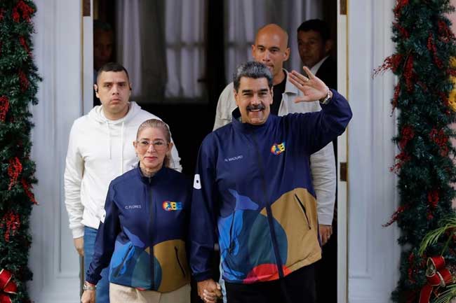 වෙනිසියුලාව වෙත ප්‍රහාර මාලාවකින් පසු අමෙරිකානු හමුදා ‍භාරයට ගත් වෙනිසියුලා ජනාධිපතිට අධි චෝදනා