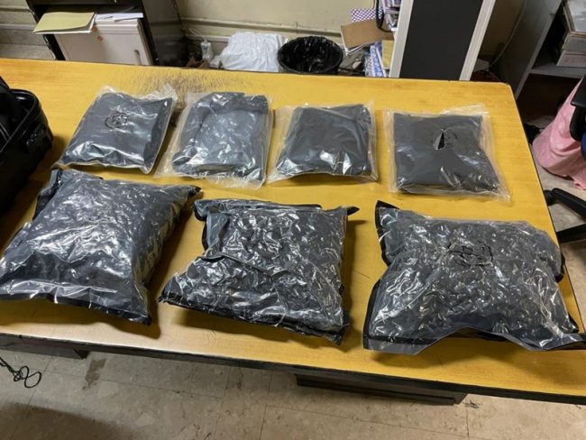 කුෂ් මත්ද්‍රව්‍ය තොගයක් සමග ගුවන් මගියෙක් අත්අඩංගුවට