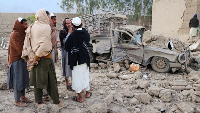 පාකිස්තාන ප්‍රහාරයෙන් ඇෆ්ගනිස්තානයේ 100කට වැඩි පිරිසක් මරුට