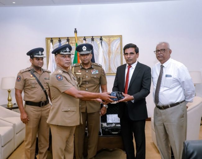 රු.මි 556ක නවීන උපකරණ ශ්රී ලංකා පොලීසියට
