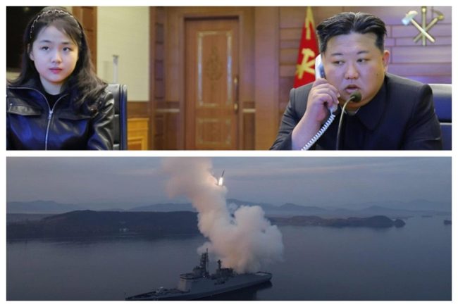 උතුරු කොරියාව කෲස් මිසයිලයක් අත්හදා බලයි