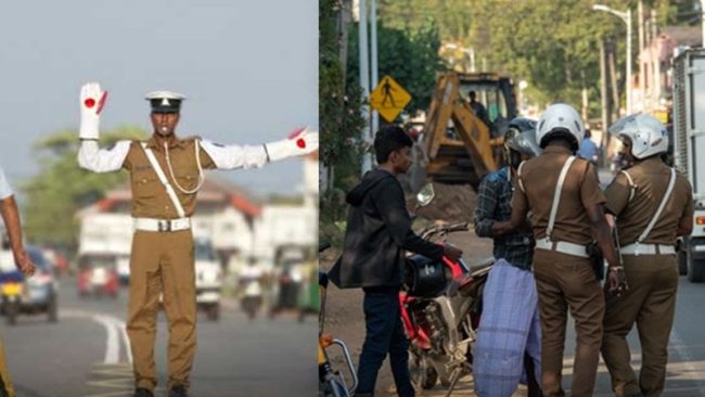 මහ පාරේ රේස් පදින, සෙල්ලම් දාන තරුණයින්ට වැඩ වරදියි