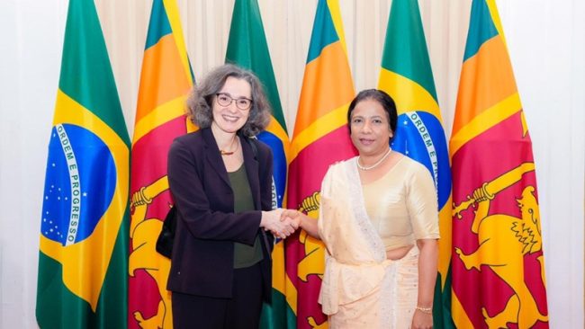 ශ්‍රී ලංකාව සහ බ්‍රසීලය අතර එකඟතාවක්