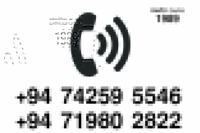 මැදපෙර­දිග ශ්‍රී ලාංකි­ක­යන් ගැන දැන­ගන්න හදිසි ඇම­තුම් සේවා­වක්
