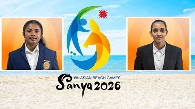 ආසියානු වෙරළ ක්‍රීඩා තරගාවලියේදී ශ්‍රී ලංකාවට පදක්කම් 2ක්