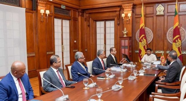 මහජන බැංකුව, ලංකා බැංකුව සහ ජාතික ඉතිරි කිරීමේ බැංකුව 2025 වාර්ෂික වාර්තා ජනපතිට