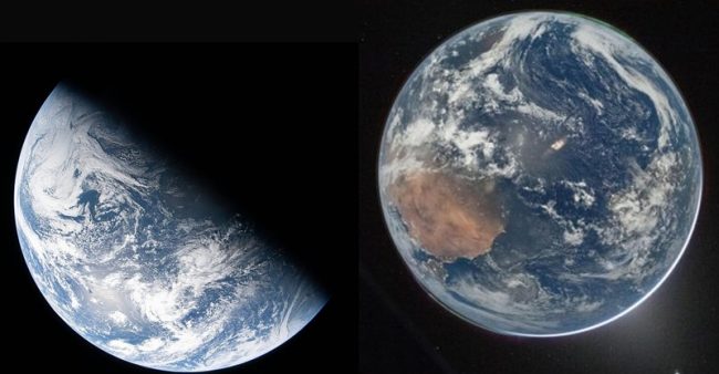 නාසා ආයතනය චන්ද්‍ර මෙහෙයුමෙන් පෘථිවියේ පළමු ඡායාරූපය නිකුත් වේ