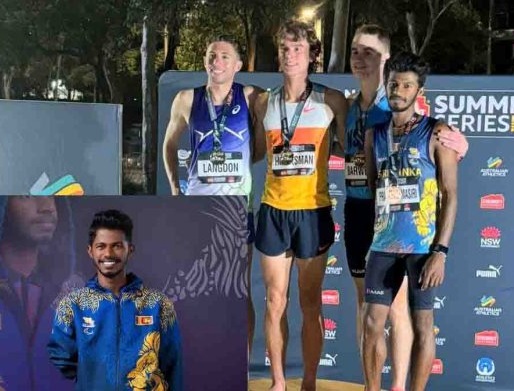 ඕස්ට්‍රේලියාවේ දී ප්‍රදිප් සෝමසිරි ලෝකඩ පදක්කමක්