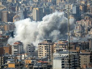 ඊශ්‍රායලය ලෙබනනයට එල්ල කළ ප්‍රහාරයන්ගෙන් පුද්ගලයින් 14ක් ජීවිතක්ෂයට