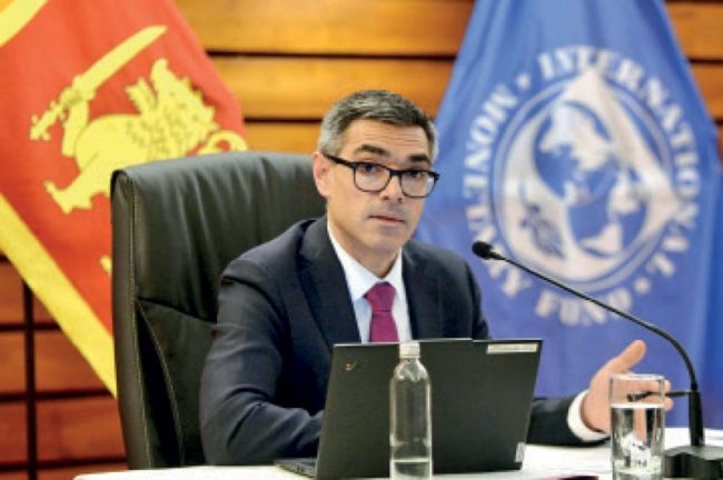 පවතින බාහිර කම්පන කළමනාකරණය සරල නොවූනත් ශ්‍රී ලංකාව ඒ සඳහා ශක්තිමත්ව කටයුතු කරනවා – IMF ශ්‍රී ලංකා මෙහෙයුම් ප්‍රධානී