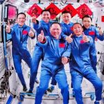 චීනයේ Shenzhou 23 යානයේ ගගනගාමීන් කක්ෂීය මොඩියුලය වෙත සාර්ථකව පිවිසෙයි