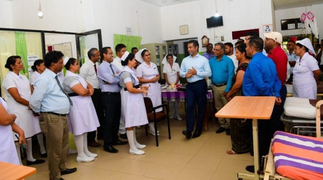 මූලික රෝහල්වල අඩුපාඩු සම්පූර්ණ කිරීමේ සිව් අවුරුදු විශේෂ වැඩපිළිවෙලක්