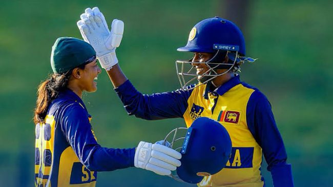 ශ්රී ලංකා කාන්තා ක්රිකට් පිලට කඩුලු 8ක විශිෂ්ට ජයක්