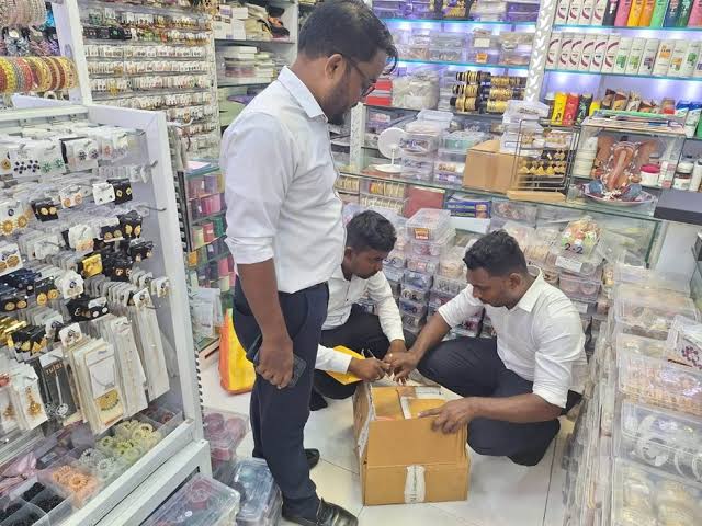 දිවයින පුරා ආනයනික ආලේපන හා පාවහන් සම්බන්ධ වැටලීම් 108ක්